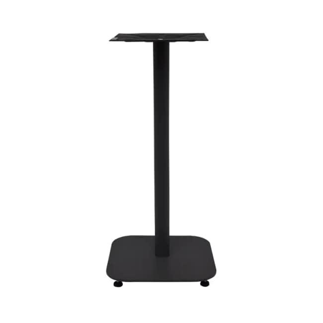 Square Bar table base- Black