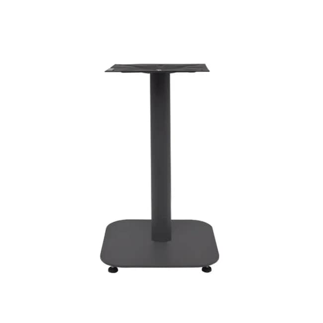 Square flat table base- Grey
