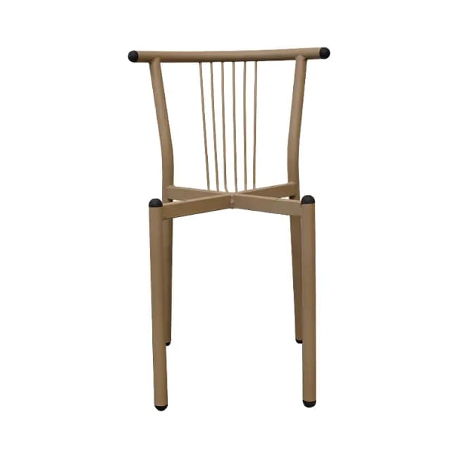 Metal Chair Frame - Beige
