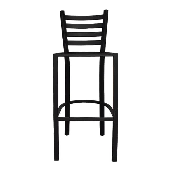 Metal Bar Stool Frame - Black