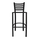 Metal Bar Stool Frame - Black