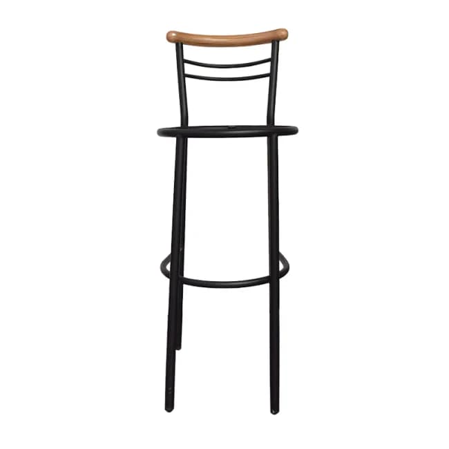 Metal Bar Stool Frame - Black