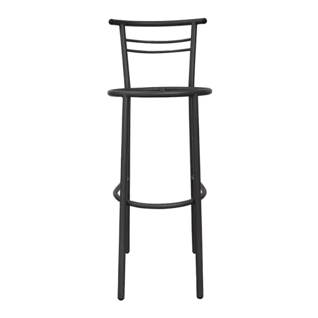 Metal Bar Stool Frame - Black