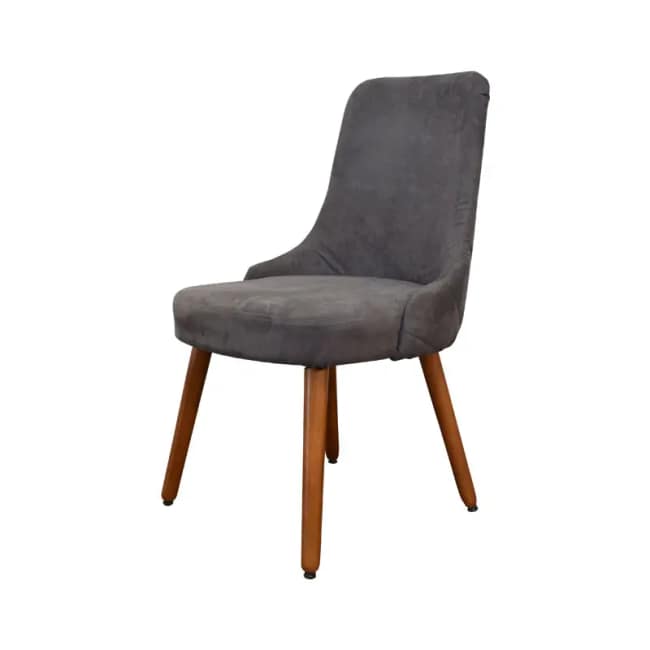 Sandy Dining chair-Gray fabric