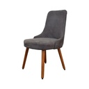 Sandy Dining chair-Gray fabric